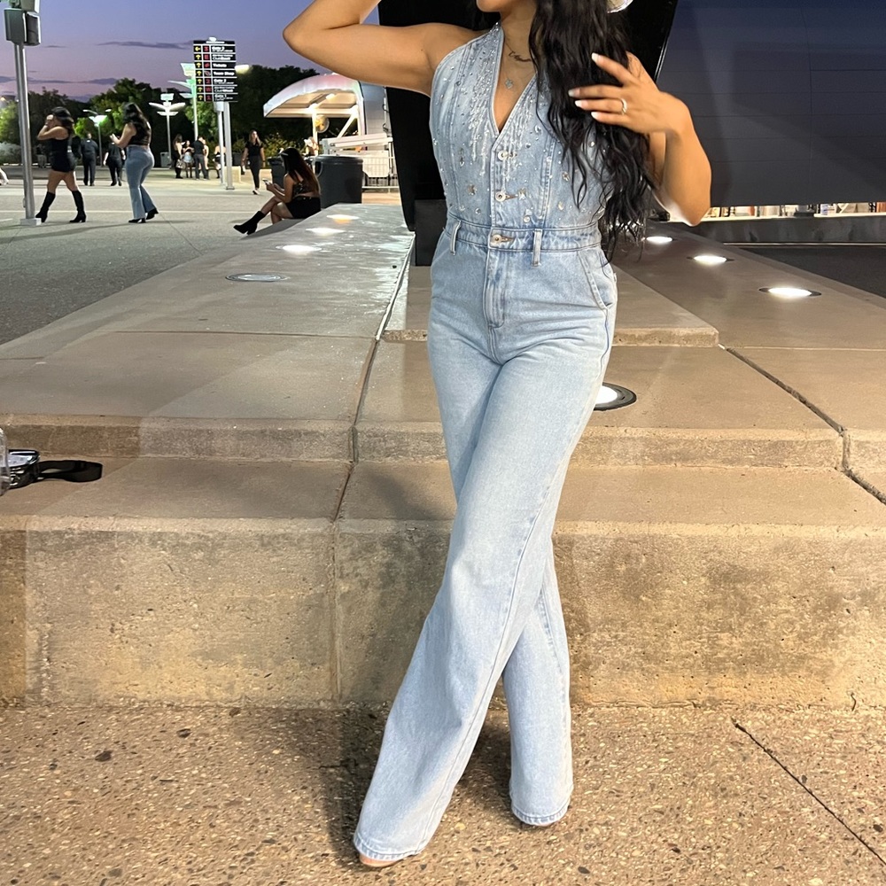 Demin jumpsuit